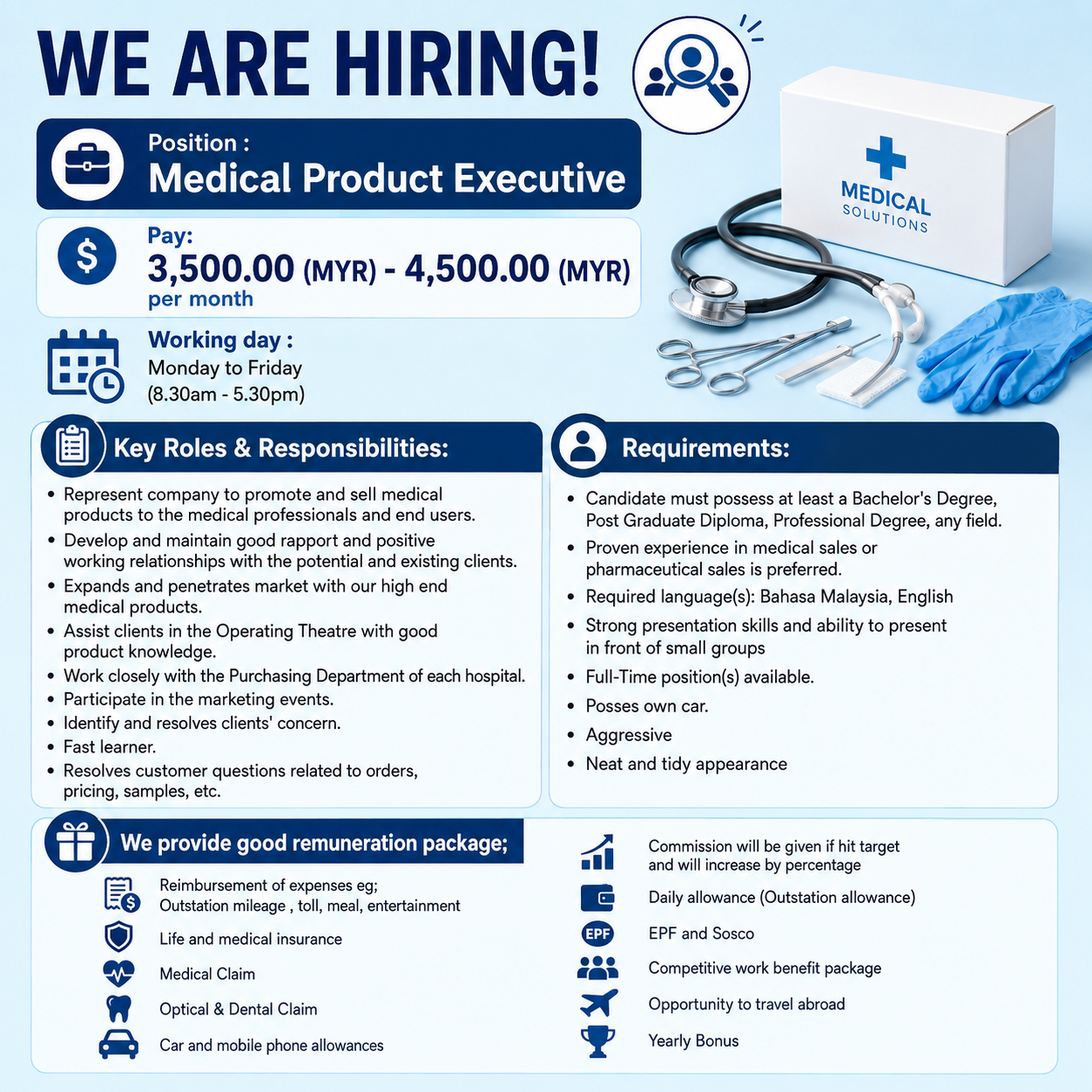 Medical Product Executive